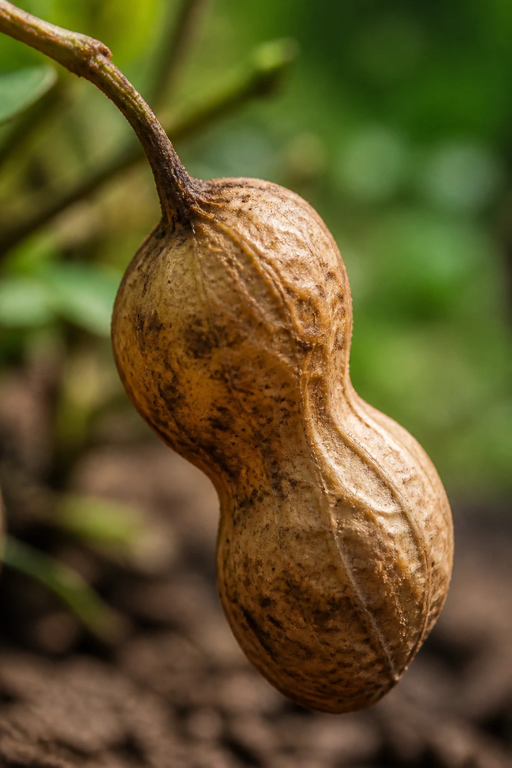 Macro shot of a single seedpod illustrating botanical categories