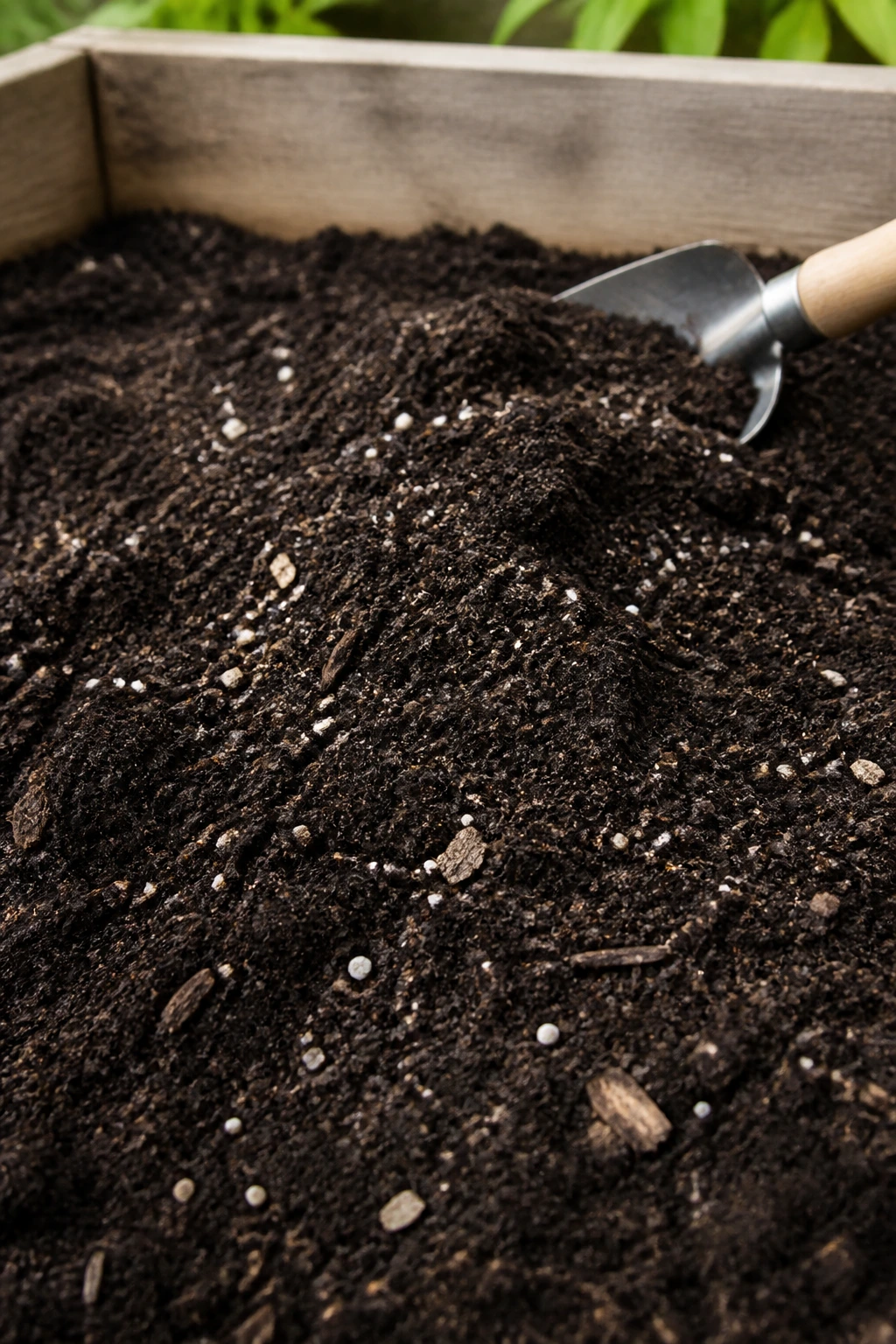Can You Plant Fruit Trees In The Fall? 4 Rich garden soil with compost ready for planting in a prepared bed