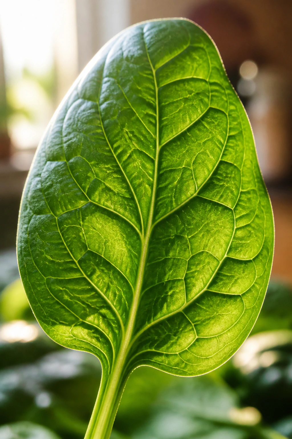 12 Iron-rich Fruits And Vegetables To Add To Your Diet 28 Macro spinach leaf close-up highlighting iron-rich greens