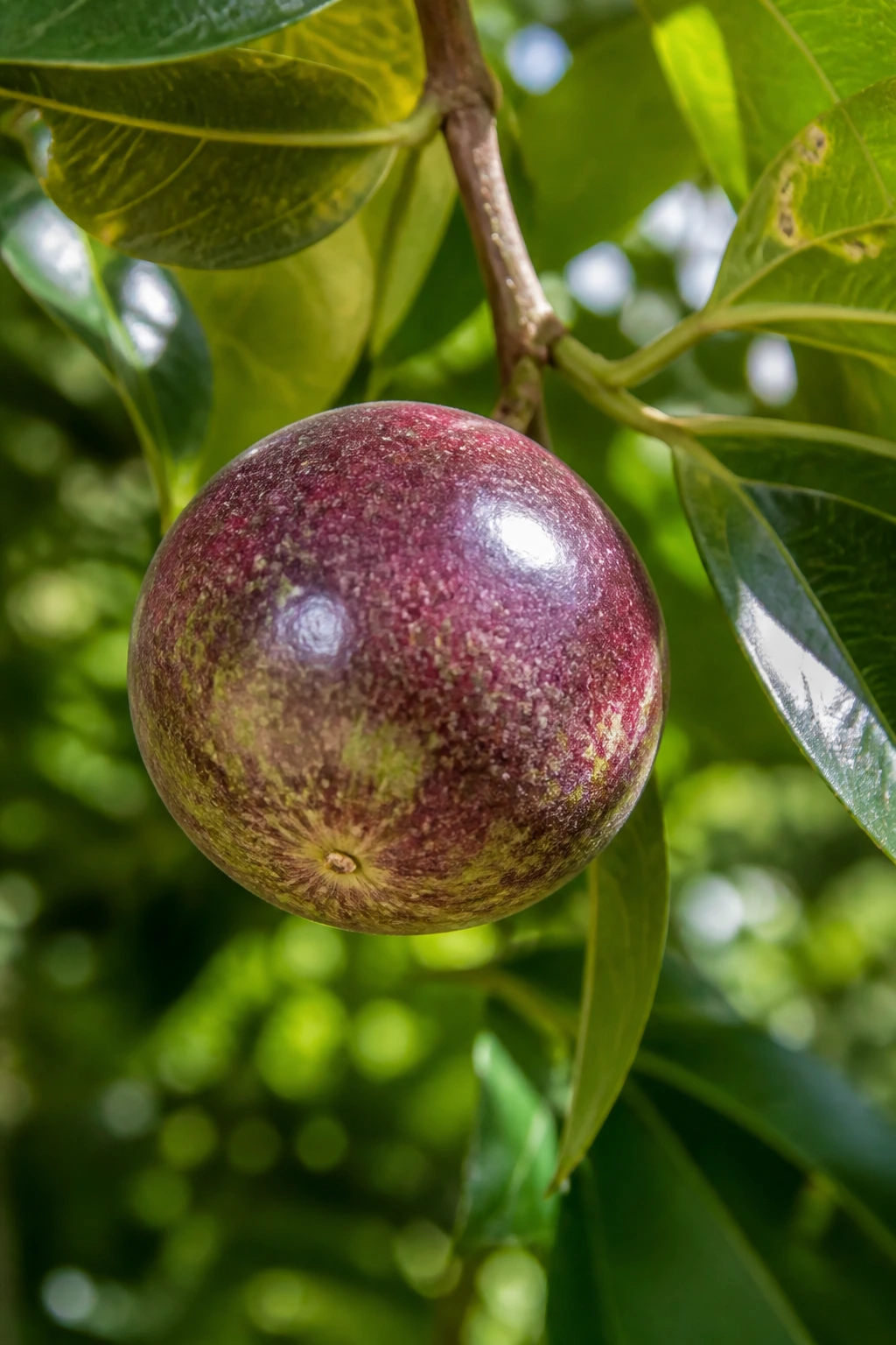 Jamaican Star Apple: Nutrition Facts, Health Benefits, And More 3 Star apple fruit on leafy branch