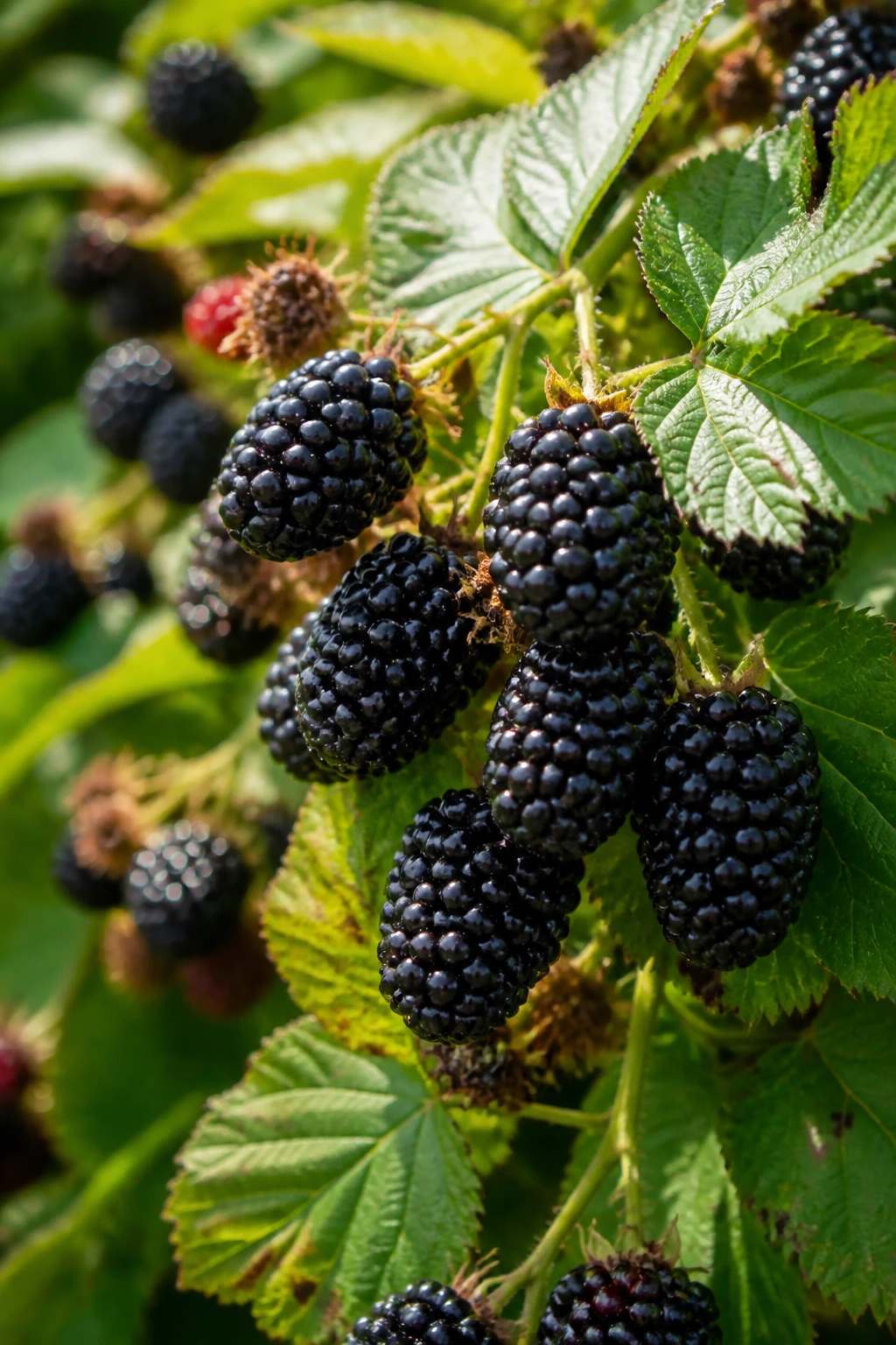 How To Take Bitterness Out Of Blackberries 4 Sweet blackberry variety on the plant
