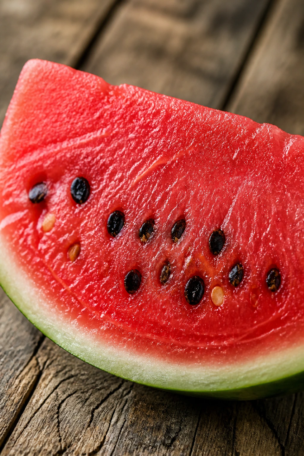 Close-up of watermelon slice highlighting nutrients linked to hormones