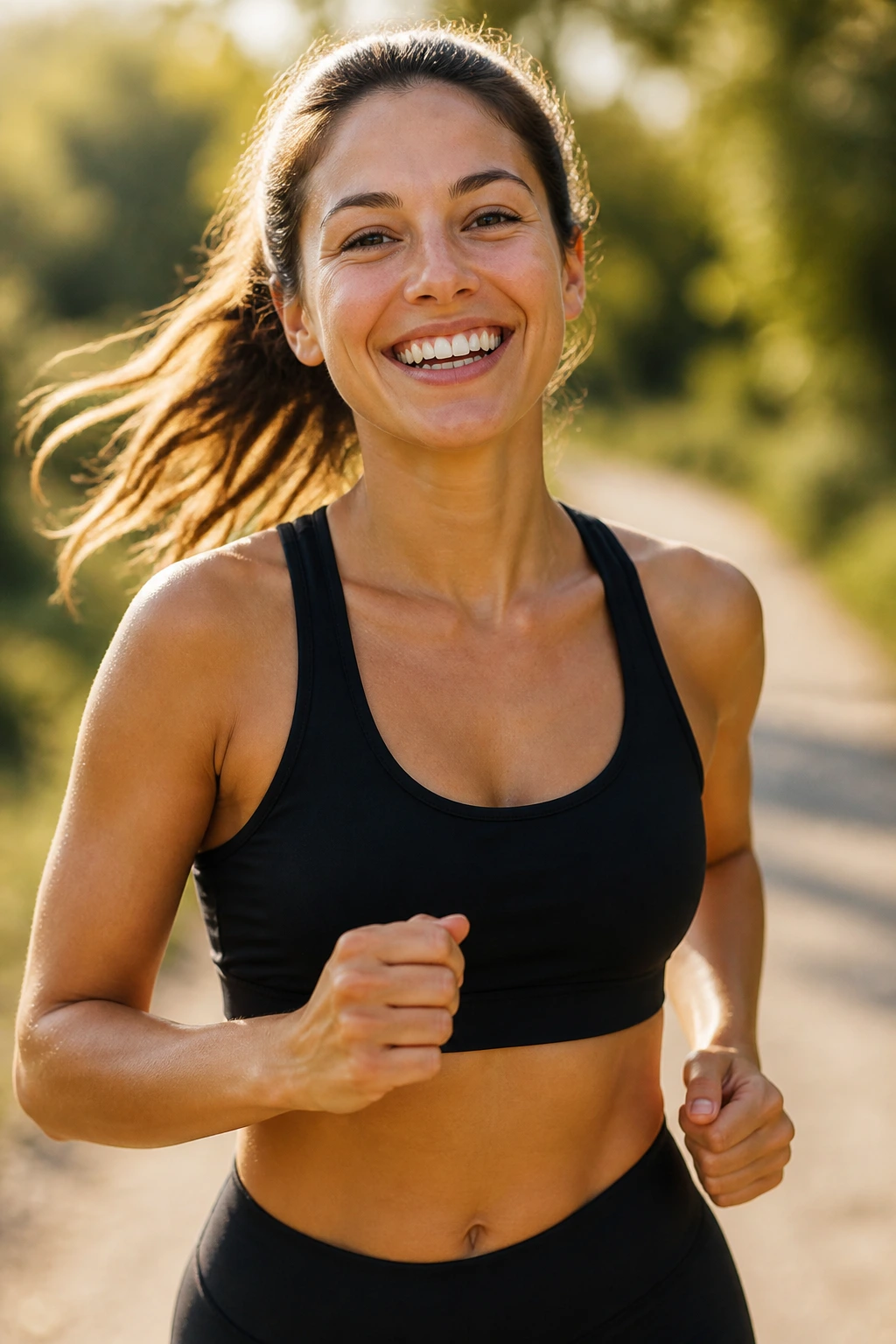 7 Incredible Health Benefits Of Eating Meyer Lemons 4 Portrait of a fit person in athletic wear, outdoors in sunlight, conveying weight loss and fitness