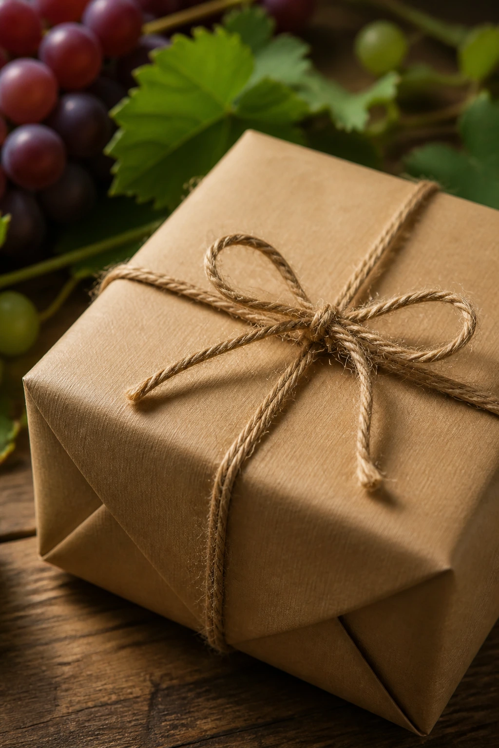 Is Grape A Tropical Fruit? All You Need To Know 5 Wrapped gift parcel on wooden desk